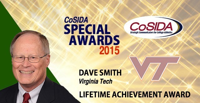 Special Awards Salute: Dave Smith (Virginia Tech), Lifetime Achievement Award